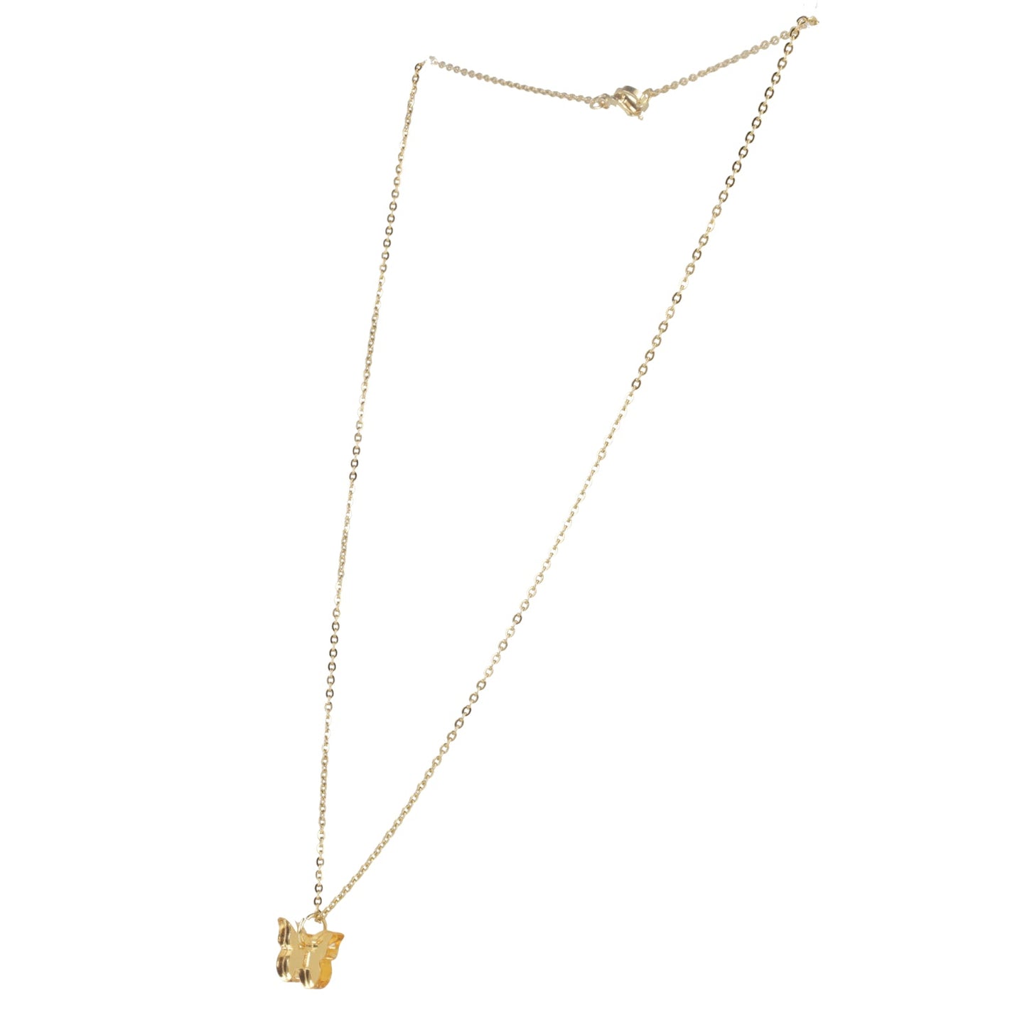 You're my Butterfly, Sugar Baby Necklace (Gold Mirror)