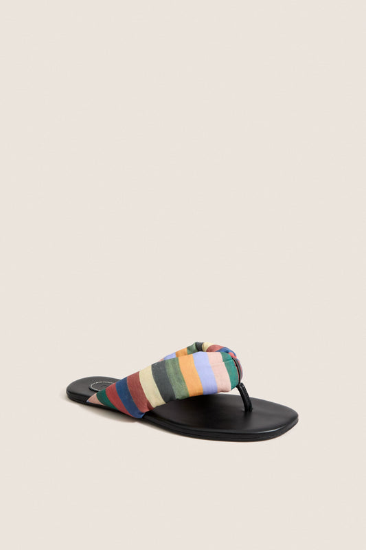 Artist Stripe Juno Thong Sandal