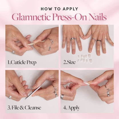 Light Sage Press-On Nails | Pistaschio | Short Squoval Nail