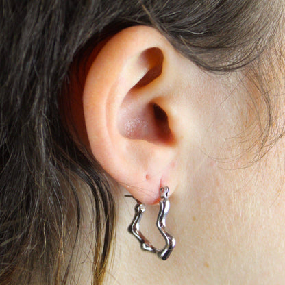 You Make My Heart Melt Hoop Earrings