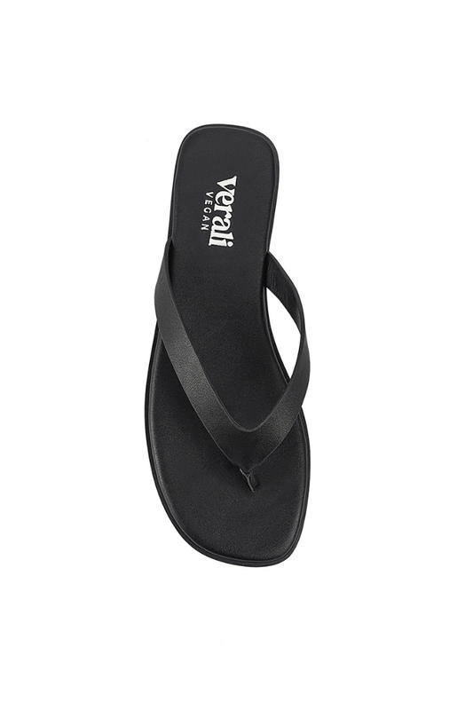 Sascha Casual Thongs - Black