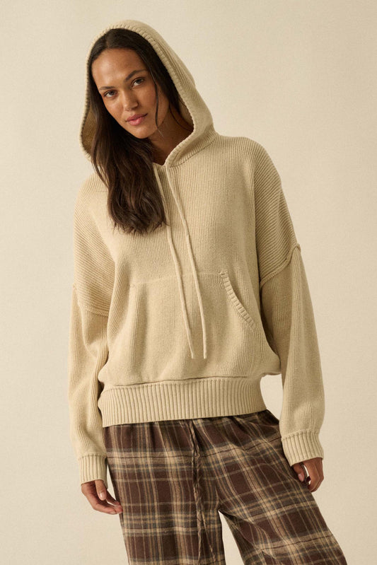 Easy to Please Kangaroo Pocket Hoodie Sweater