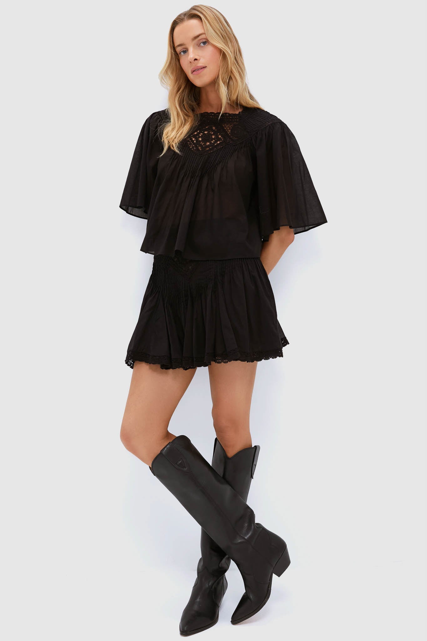 Black Garia Top