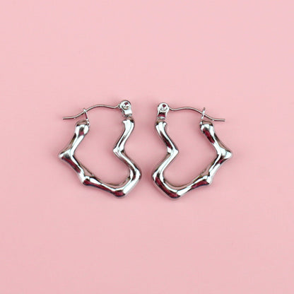 You Make My Heart Melt Hoop Earrings