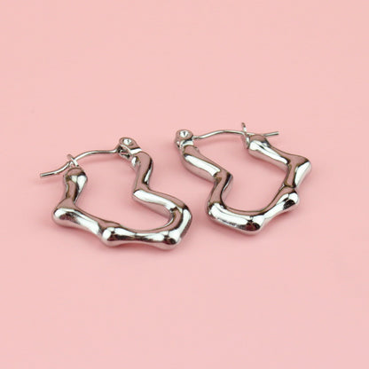 You Make My Heart Melt Hoop Earrings