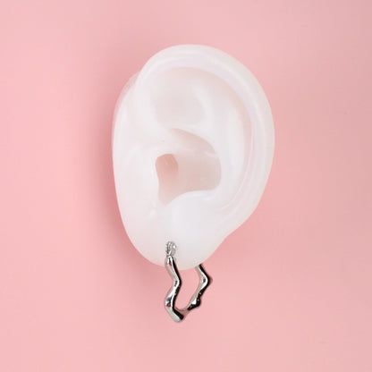 You Make My Heart Melt Hoop Earrings