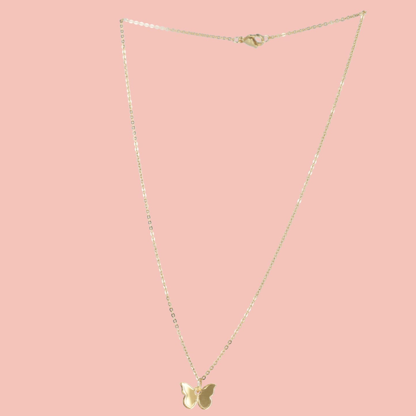 You're my Butterfly, Sugar Baby Necklace (Gold Mirror)