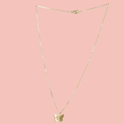You're my Butterfly, Sugar Baby Necklace (Gold Mirror)