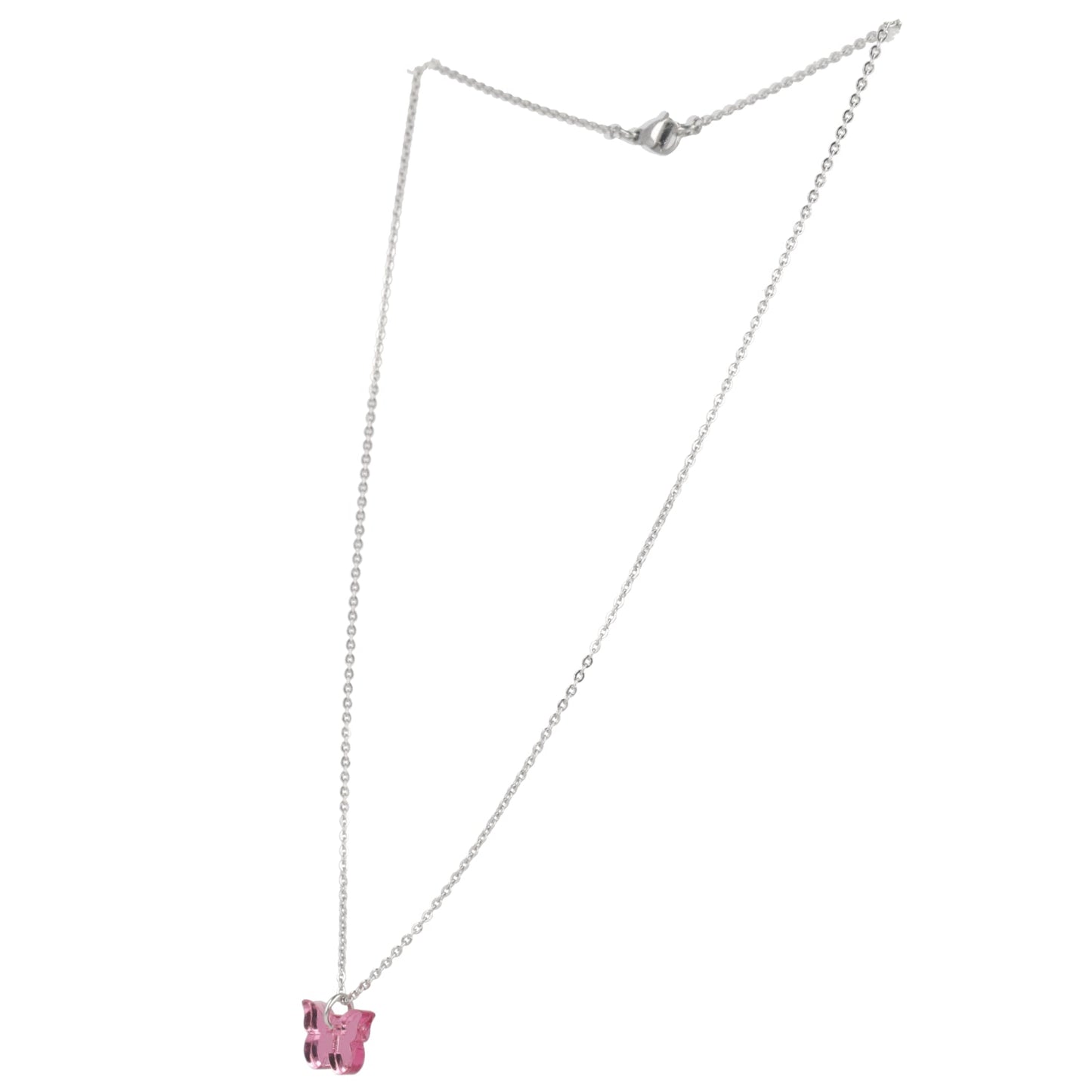 You're my Butterfly, Sugar Baby Necklace (Pink Mirror)