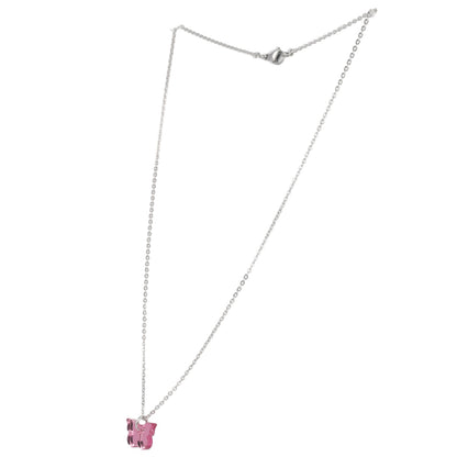 You're my Butterfly, Sugar Baby Necklace (Pink Mirror)