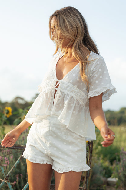 Carlen Top - White