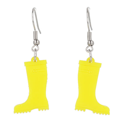 Yellow Wellies Earrings